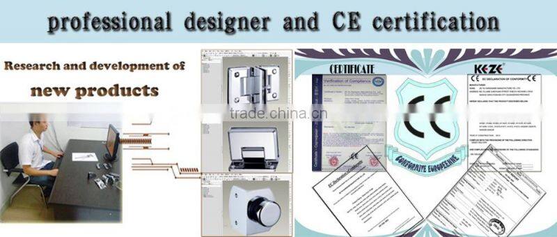 frame square shape shower enclosure with sliding door