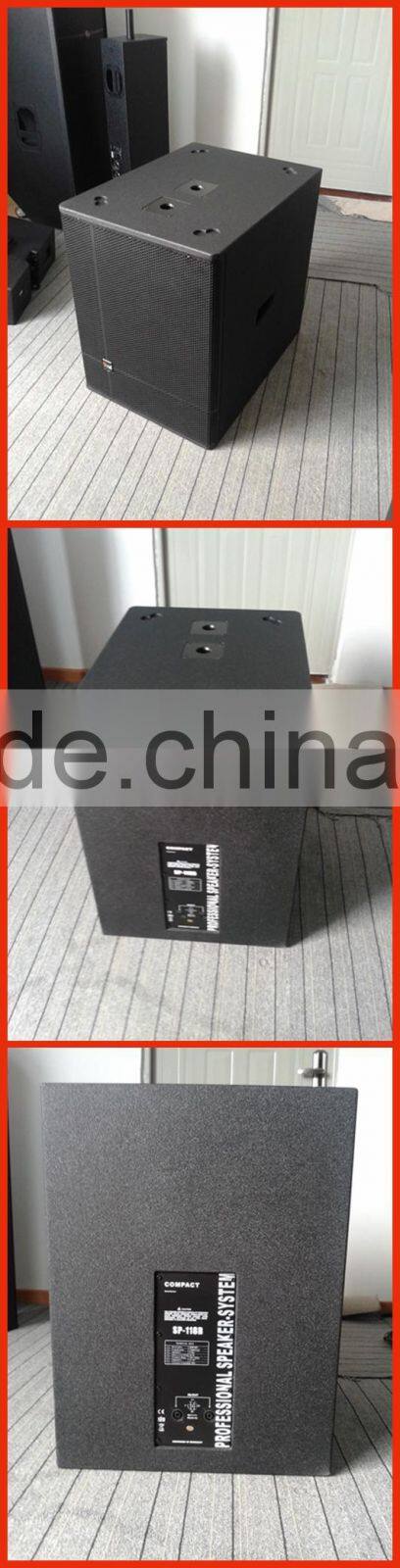 professional active speaker 18inch subwoofer for club 800W SP-118BA