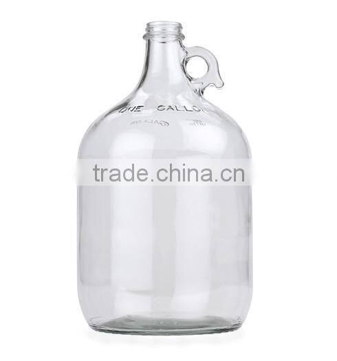 1 Gallon glass jar with handle 1 gallon glass bottle carboy