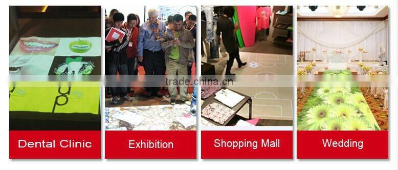 HOT SALE! Richtech unlimited interactive floor solution for events and exhibition