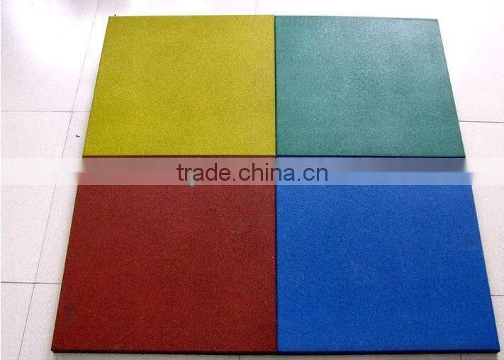Rubber Flooring Tiles For Kids Playground And Gym Room (FL-A-72803)