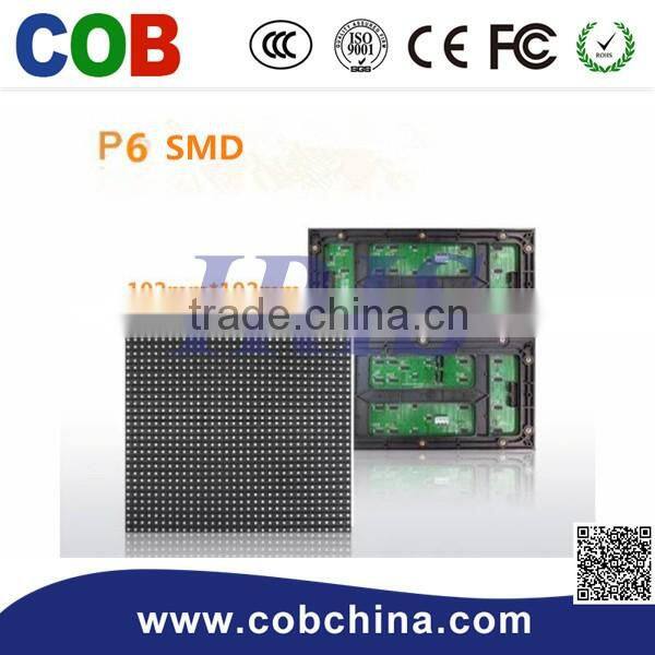 P6 indoor led display module SMD 192*192