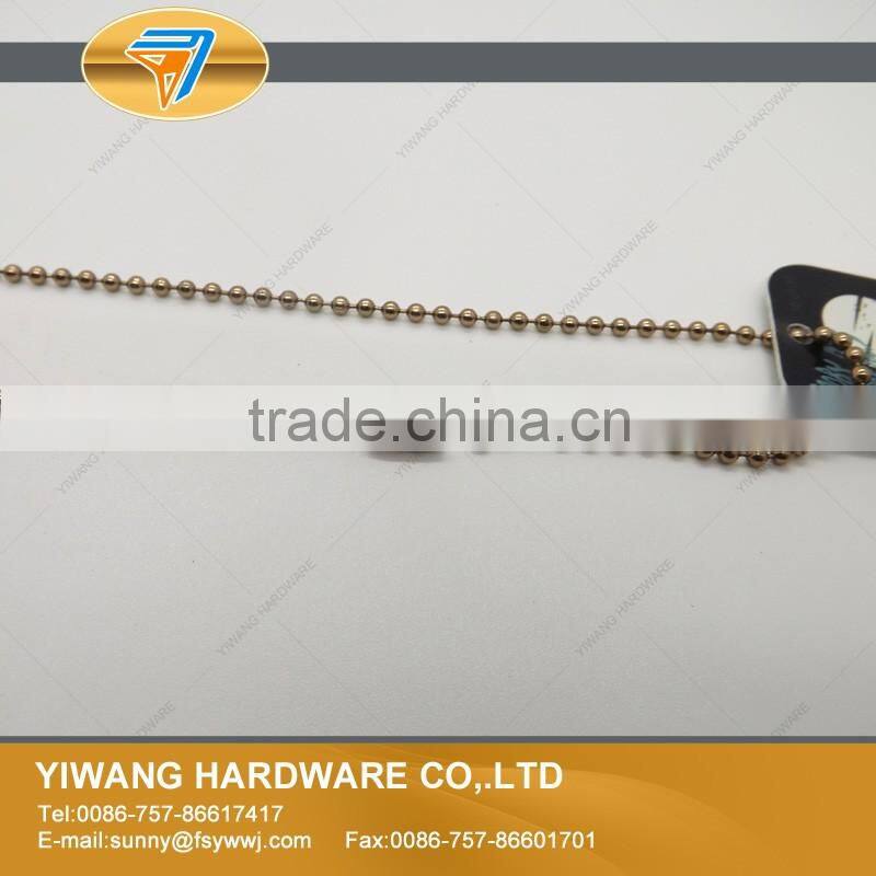 High Quality Electroplating Metal Bead Chain