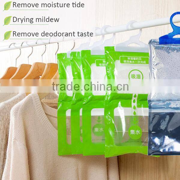 Small space easy hang disposable Humidity Control Bag Moisture Absorber 500ml
