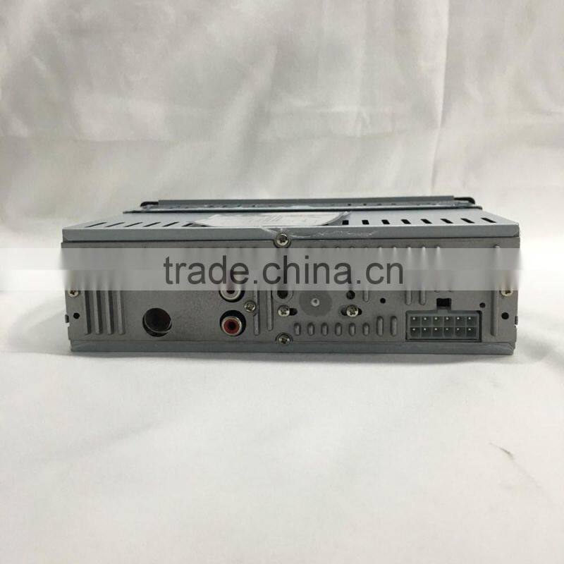 high power factory price 1 din car mp3 fm radio transmitter usb player with SD TF MMC slot aux in interface