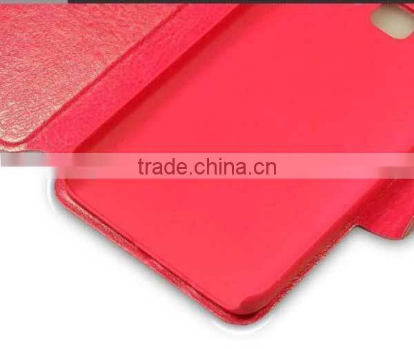 Luxury PU leather case for Sony Xperia Z3,Magnetic Flip cover for sony ,view window case for sony