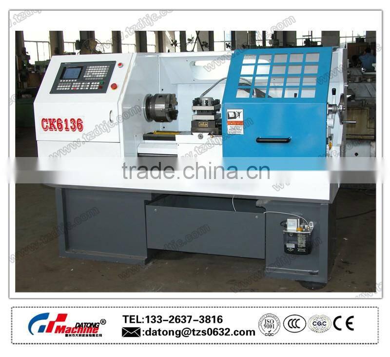 HORIZONTAL CONVENTIONAL CNC TURNING LATHE MACHINE CDK6136 1000mm