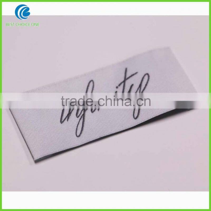 Customized High Quality Woven Clothing Labels Clothing Labels Iron On Garment labels