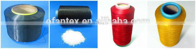 space dyed embroidery thread polyester yarn dye black 150/48