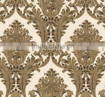 High quality hot pattern wall paper for decoration
