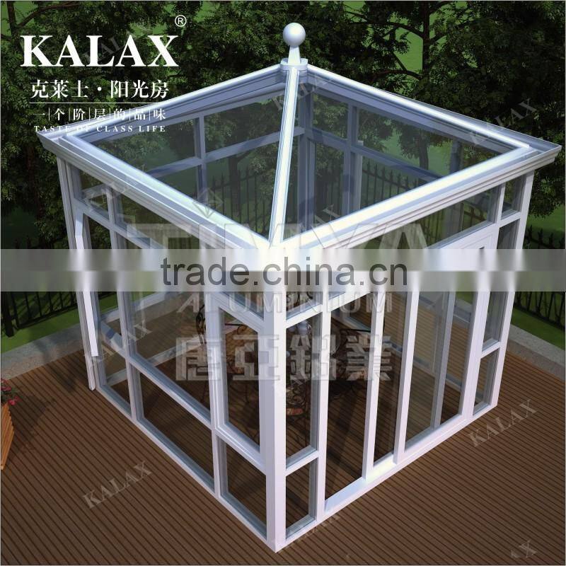 Sun room/best seller sunrooms with laminated glass /aluminium garden sunrooms