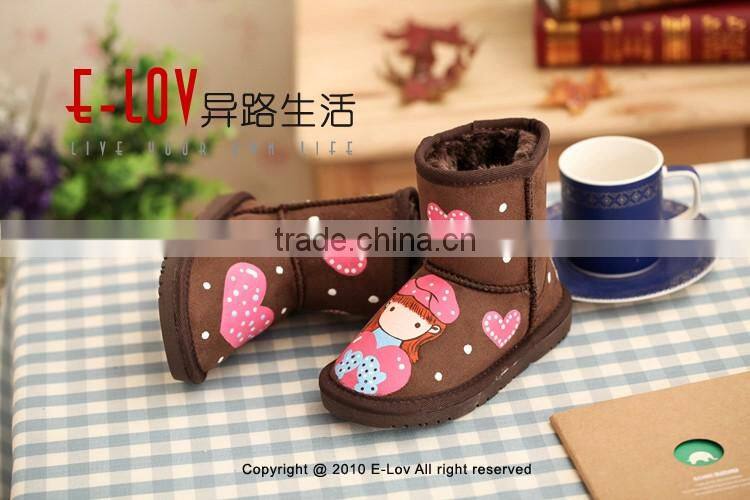 NO.U038C Hot sales high quality and cheap china kids boots wholesale