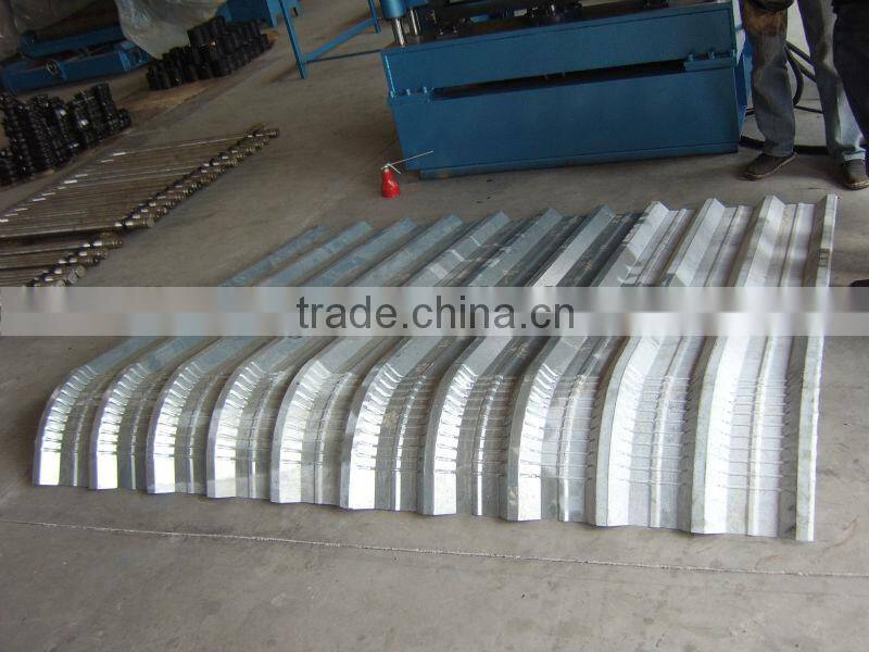 curving roll machine for roof