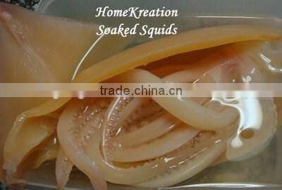 frozen soaked squid
