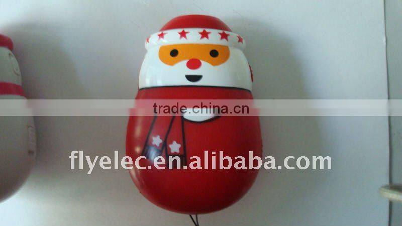 snowman shape hand press torch