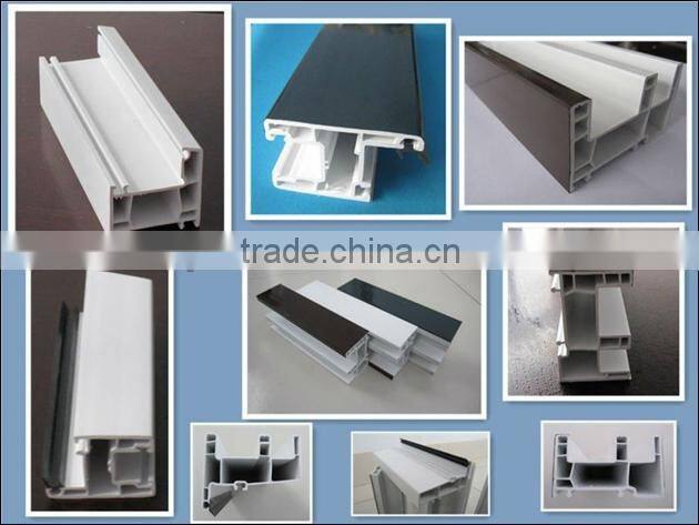 PVC extrusion plastic profiles