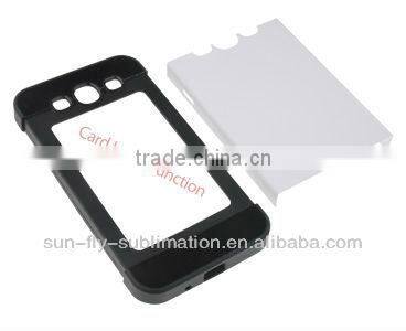 Card Insert 3D Polymer Case for Samsung S3