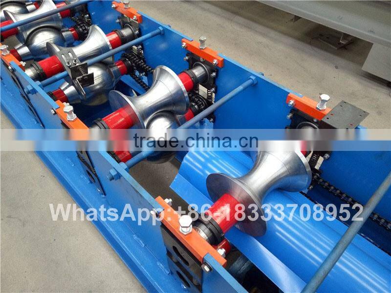 Botou City Classic Galvanized Aluminum Colored Glaze Steel Metal Roof Ridge Cap Tile Cold Roll Forming Making Machine