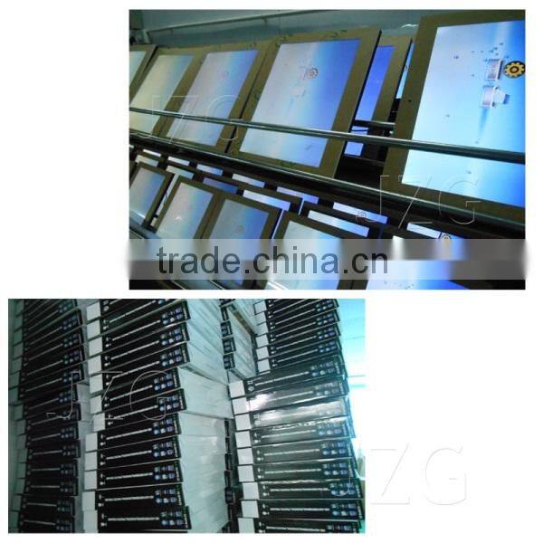 New design 7inch digital photo frame with barcode scanner for video playing for cosmetics counter advertising