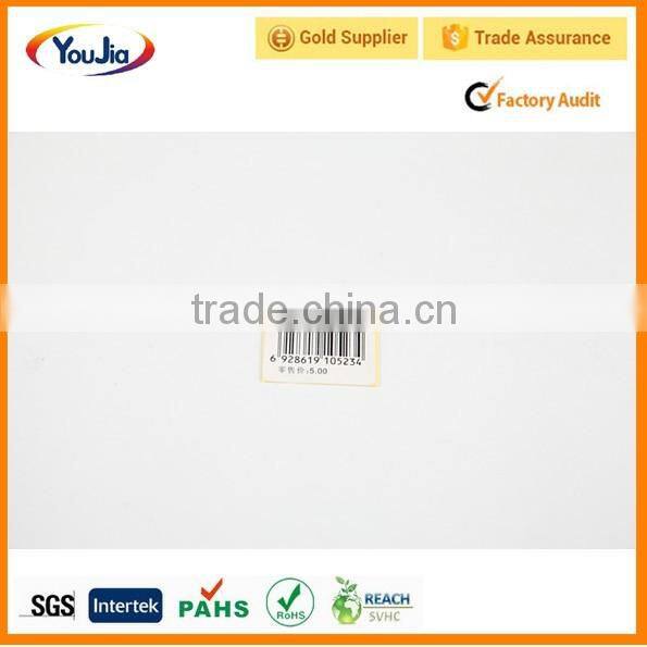 Customized printed vinyl clear sticker with glossy lamination