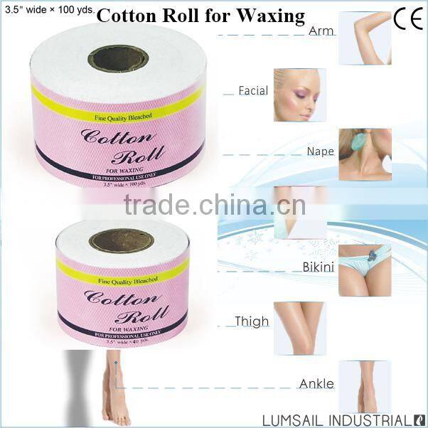 cotton roll for waxing