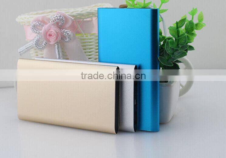 Aluminium Powerbank Credit Card Powerbank 10000MAH Powerbank