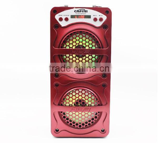 Popular vertical boombox, hot sale USB SD TF bluetooth speaker, X-BASS wooden speaker