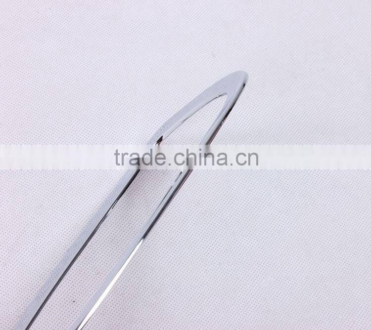 ABS Chrome Rear Fog Light Lamp Cover Trim 2 Pcs For Sorento Car 2013 Accessories