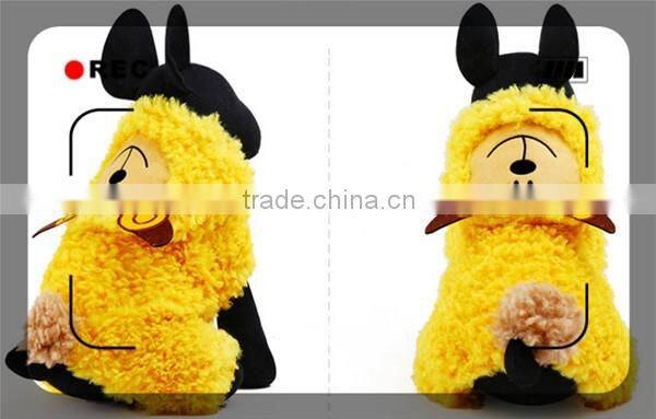 Polyester sherpa Dog Clothes Winter Hot Dog Costume Pet Clothes Of Dog