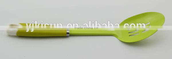 2016 customize kitchen utensil cooking spoon slotted spoon solid spoon