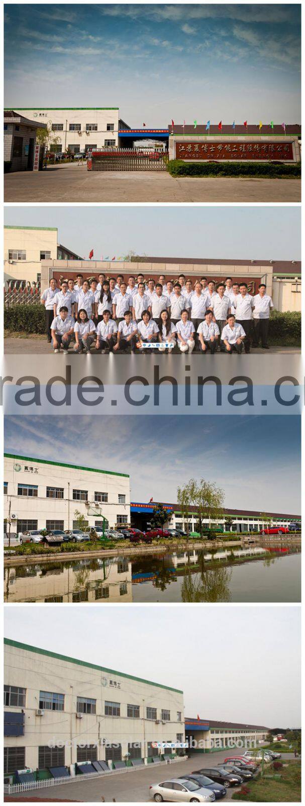 Color Steel Compact Non-pressurized Solar Hot Water Heater