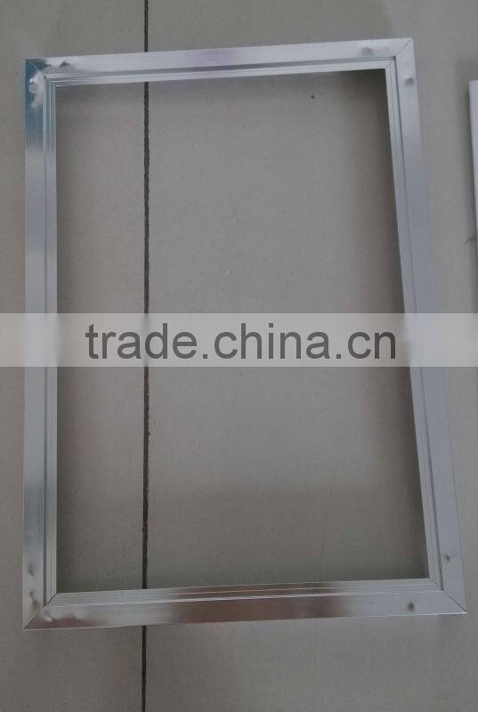 21mm curved shiny silver A3 snap frame