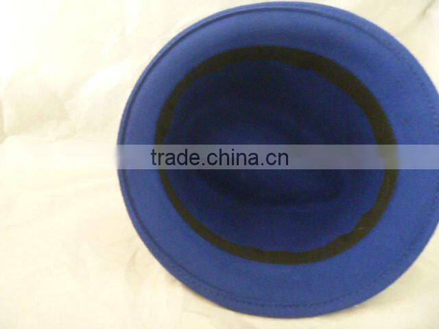 2012 fashion women wool felt fedora trilby hat