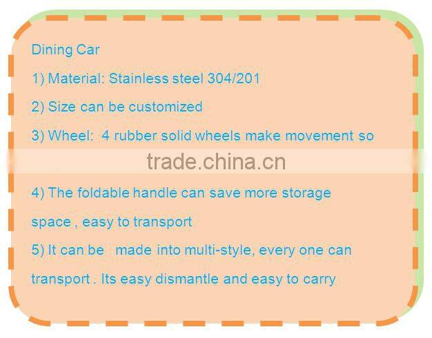 Kitchen equipment hotel dining car