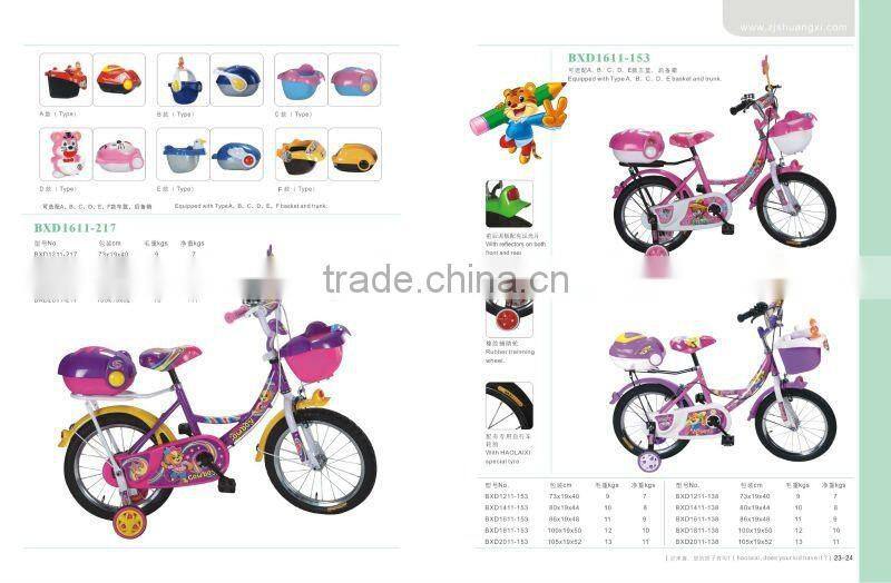 Cartoon Children bicycle