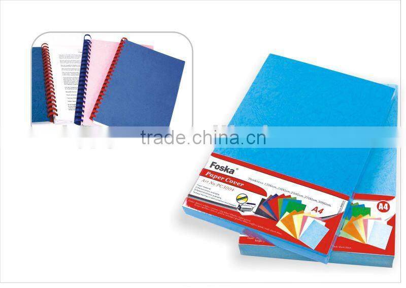 Hot sale A4 paper binding book cover