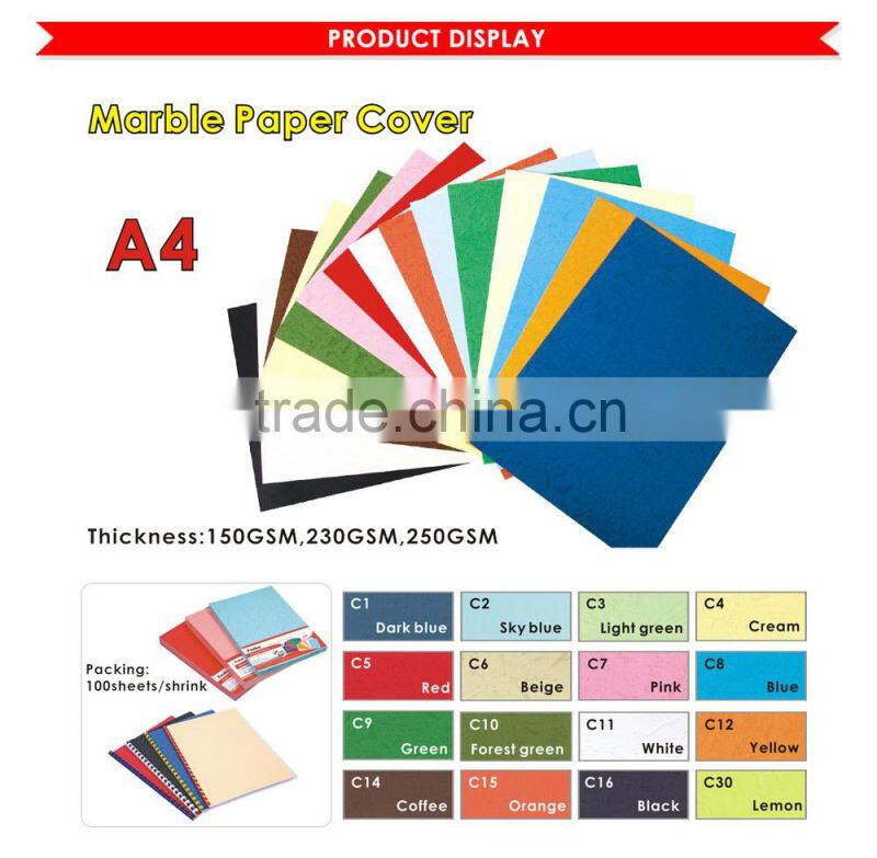 Hot Sale A4 Marble Paper Cover