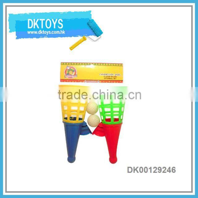 Sachs Shape Blowing Ball Game Cheap Mini Plastic Giveaway Toy