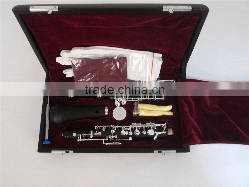 composite wood body cupronickle keys with silver plated semi automatic children type B oboe