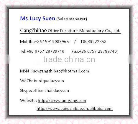 new design metal conference chair with oak wood armrest AH-035