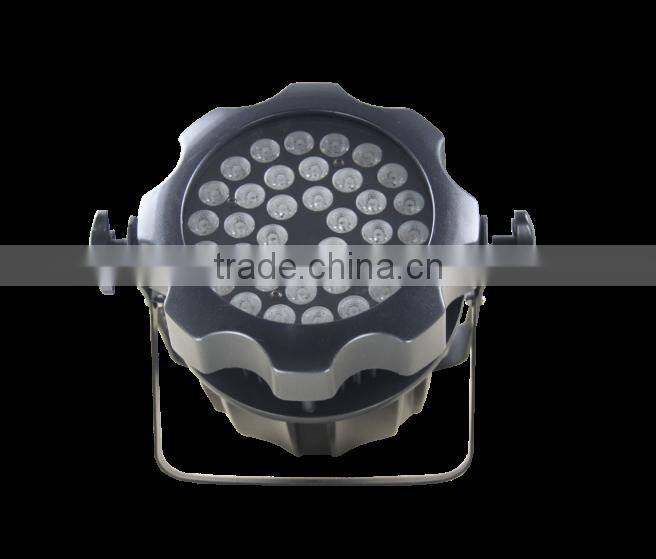 36*3w Waterproof LED Par RGB 3in1 6000K IP65 Outdoor Stage Lighting
