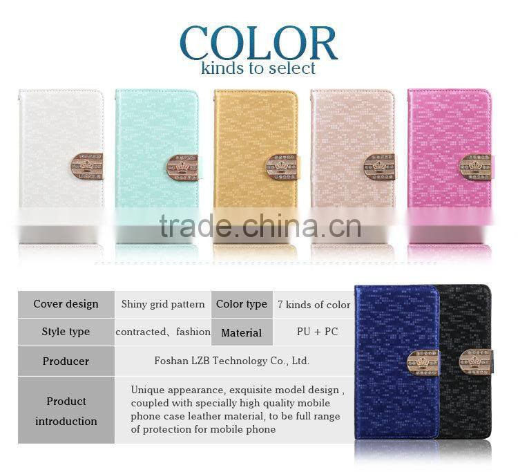 LZB colorful flip leather cover for xiaomi M2