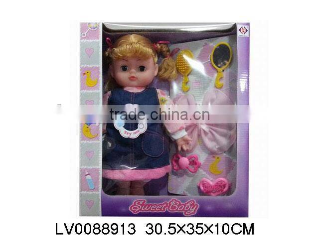 2014 New Fashion 4 Inch Mini Doll (6 In 1) For Baby Gift