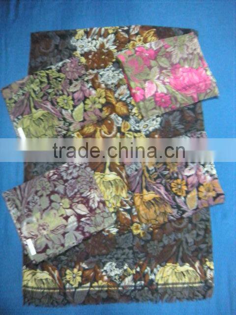 New Beautiful Flower With Dot Print Wool Shawls&scarfs/Fashion 2013