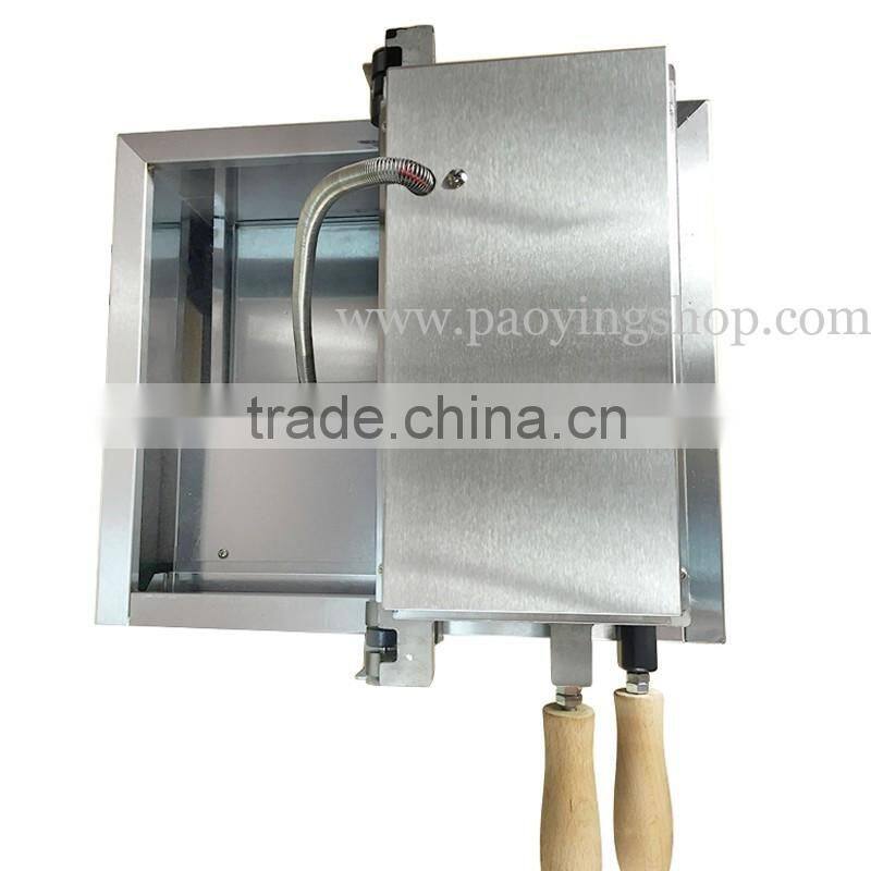 (3 in 1) 3pcs Commercial Use Non-stick 110v 220v Electric Icecream Taiyaki Baker + Batter Dispenser + Stuffing Scoop