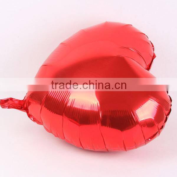 2015 18 inch heart design children balloons for kids gift