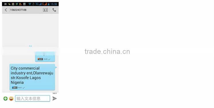 Real physcal address via mobile phone micro gps tracker gt06 tr80