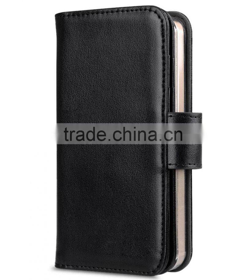 Popular Mobile Phone Case Wallet Plus PU Leather Case for Apple iPhone 5s / 5 / SE