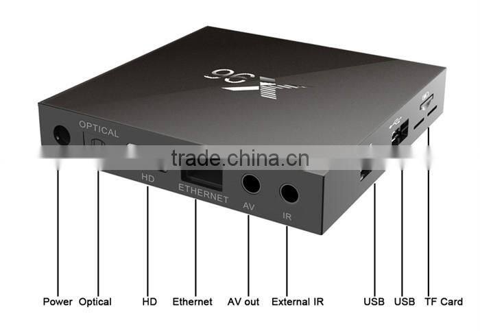 New Android 6.0 Marshmallow X96 Android TV Box Amlogic S905X 2G+16G 4K H.265 Smart Box Easy to Carry