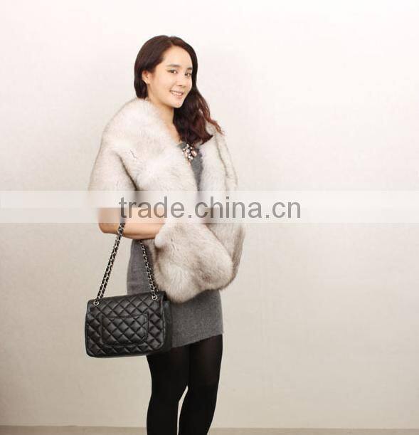 High Quality Fashion Style Mink Fur Cape From China